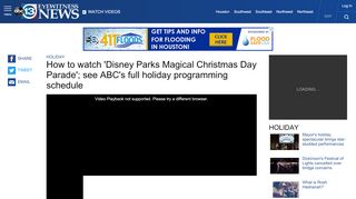 
                            9. How to watch 'Disney Parks Magical Christmas Day Parade ...