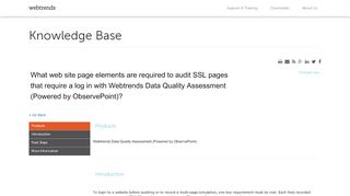 
                            4. How To: What web site page elements are required to audit ...