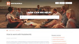 
                            11. How to work with Hostelworld. – Hostelworld.com