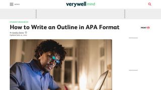 
                            6. How to Write an Outline in APA Format - …