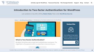 
                            4. How Two-Factor Authentication Works On WordPress | WP White ...