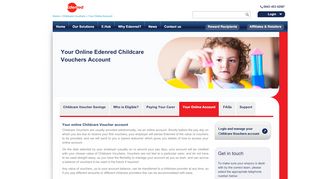 
                            5. How your Online Edenred Childcare Vouchers Account works