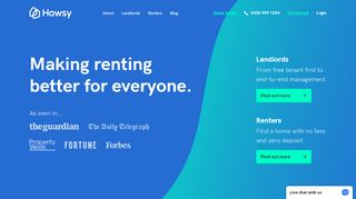 
                            9. Howsy: Online letting agent and property management