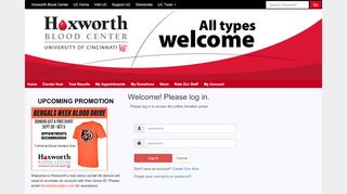 
                            3. Hoxworth - Donor Portal