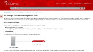 
                            7. HP ArcSight Data Platform Integration Guide - WatchGuard