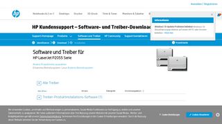 
                            5. HP LaserJet P2055 Serie Software- und Treiber …