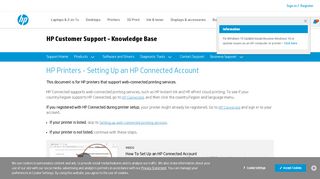 
                            2. HP Printers - Setting Up an HP Connected Account | HP ...