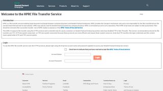 
                            6. HPRC File Transfer Service - Login