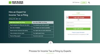 
                            8. H&R Block: Income Tax e-Filing in India | e-File your Tax ...