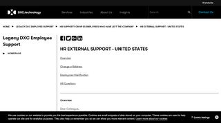 
                            3. HR External Support - United States | DXC Technology