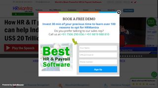 
                            8. HR Mantra | HR Software | HRIS Software in India.