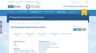 
                            7. HR Regulatory Requirements & Forms - UCLA Health Human ...