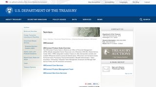 
                            6. HRConnect - Treasury.gov