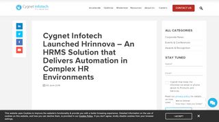 
                            3. Hrinnova - Cygnet Infotech