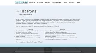 
                            2. HRnetSource | HR Portal - Auxillium West HR Software