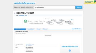
                            4. hr.safelite.com at WI. Home Realm Discovery - Website Informer