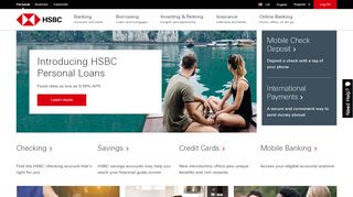 
                            10. HSBC Personal Banking - HSBC Bank USA