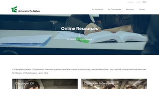 
                            5. hsgcareer.ch | Online Resources