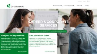 
                            4. hsgcareer.ch | Startseite