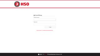 
                            9. HSO Student Information System - sis.hso.ch