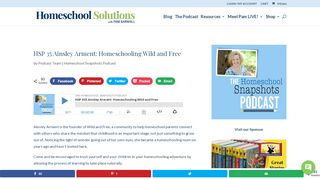 
                            7. HSP 35 Ainsley Arment: Homeschooling Wild and Free - Pam Barnhill