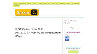 
                            6. HSSC Online Form 2019 …