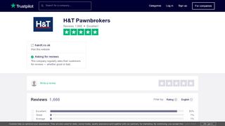 
                            6. H&T Pawnbrokers Reviews - Trustpilot