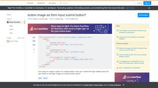 
                            2. html - button image as form input submit button? - Stack ...