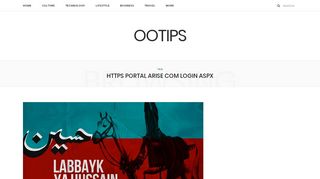 
                            7. https portal arise com login aspx – Ootips