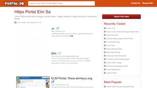 
                            5. Https Portal Elm Sa