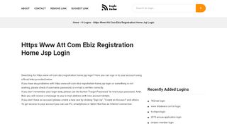 
                            4. Https Www Att Com Ebiz Registration Home Jsp Login - Sign In to ...
