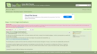 
                            1. https://2.2.2.2/login.html?redirect= - Linux Mint Forums