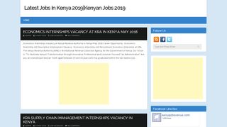 
                            4. https://erecruitment.kra.go.ke/login careers - Latest Jobs in Kenya ...