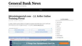 
                            4. https://jjktrainingportal.com/ - J.J. Keller Training ...