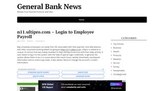 
                            3. https://n11.ultipro.com – Login to Employee …