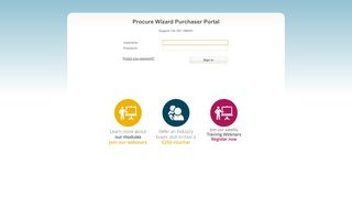 
                            2. https://purchaser.procurewizard.eu/login.aspx