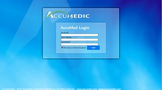 
                            4. https://web01.accumedcloud.net/Security/Login.aspx