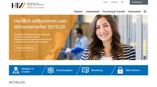 
                            1. HTW Dresden - Hochschule für Technik und …