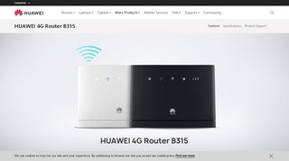 
                            5. HUAWEI 4G Router B315, LTE CPE B315, wireless gateway Wi ...