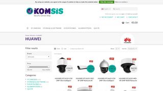 
                            5. HUAWEI - KOMSIS Security Camera WebShop