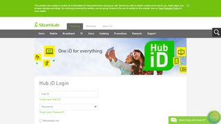 
                            1. Hub iD Login - StarHub