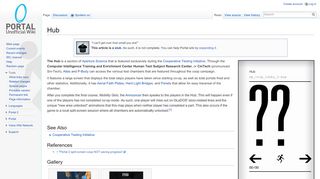 
                            10. Hub - Portal Wiki