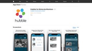 
                            8. ‎Hubble for Motorola Monitors on the App Store