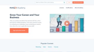 
                            5. HubSpot Academy - Homepage