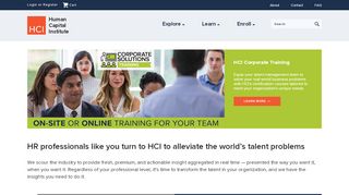 
                            8. Human Capital Institute - Strategic HR Training and HR ...