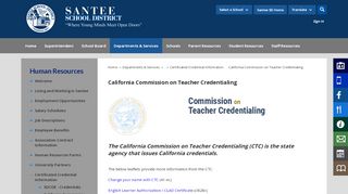 
                            4. Human Resources / California Commission on Teacher ...