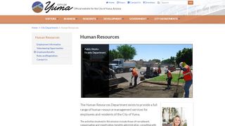 
                            4. Human Resources - City of Yuma, Arizona