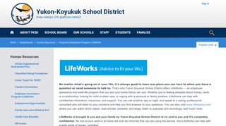 
                            9. Human Resources / Employee Assistance Program-LifeWorks