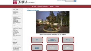 
                            2. Human Resources - temple.edu