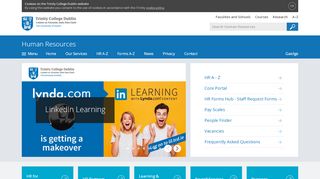 
                            5. Human Resources - Trinity College Dublin